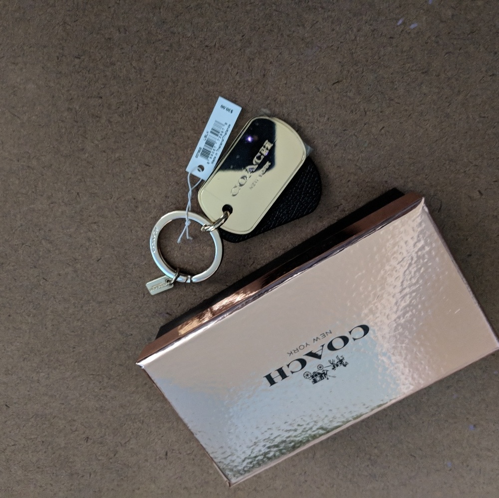 Coach Keychain